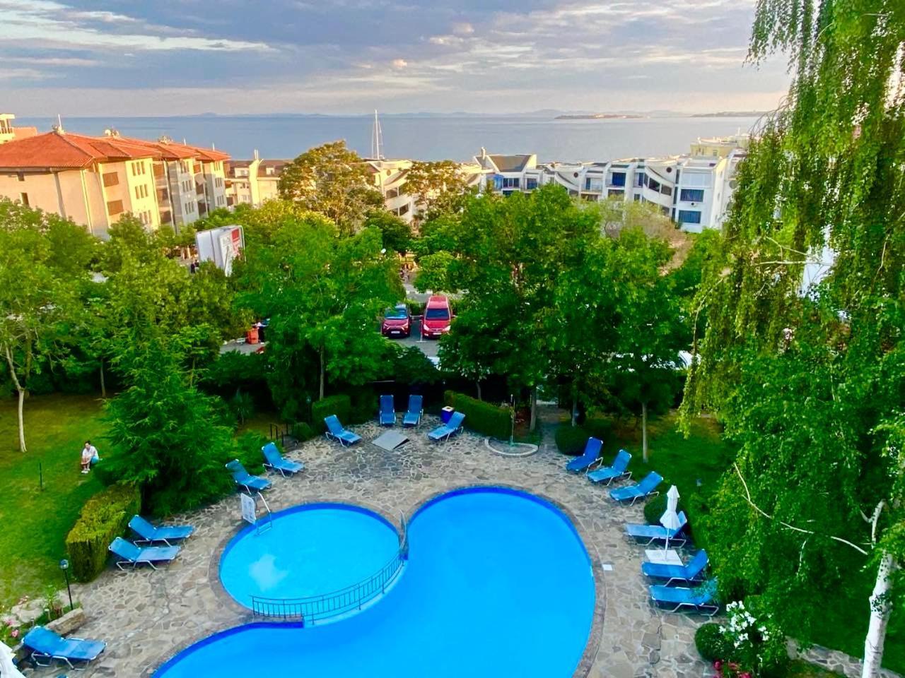 Delfin Sea View Lägenhet Sveti Vlas Exteriör bild