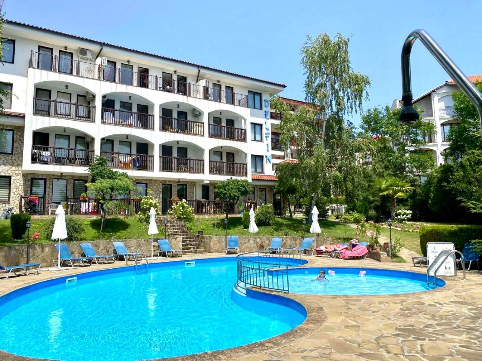 Delfin Sea View Lägenhet Sveti Vlas Exteriör bild